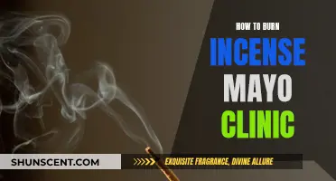 Incense Burning: Mayo Clinic's Guide to Aromatic Relaxation