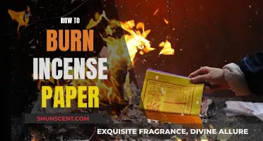Burning Incense Paper: A Step-by-Step Guide to Getting Started
