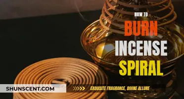 Burning Incense Spirals: A Step-by-Step Guide