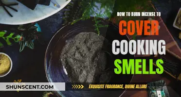 Incense Burning: Masking Cooking Scents with Fragrance