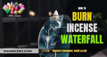Burning Incense Waterfalls: A Step-by-Step Guide