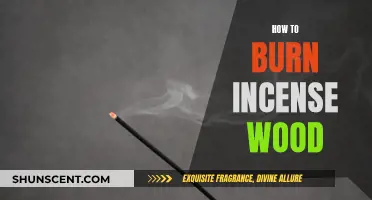 Burning Incense Wood: A Beginner's Guide to Getting Started