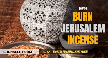 A Guide to Burning Jerusalem Incense at Home
