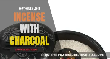 Burning Loose Incense: Charcoal's Role