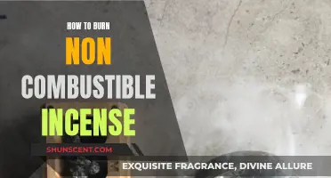 Burning Non-Combustible Incense: A Step-by-Step Guide