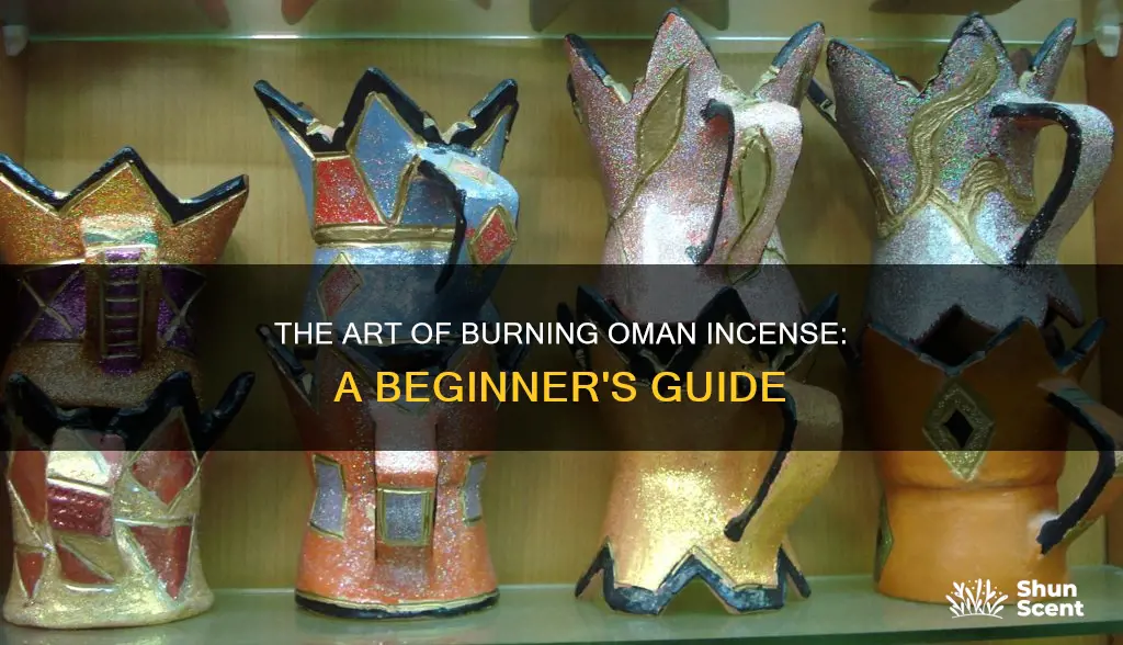 how to burn oman incense