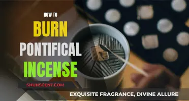 The Art of Burning Pontifical Incense: A Guide