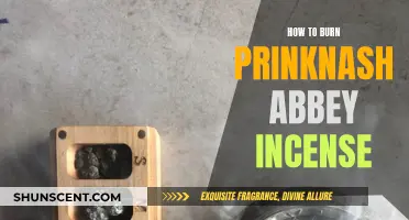 Burning Prinknash Abbey Incense: A Step-by-Step Guide