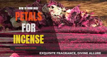 Burning Rose Petals: A Guide to Making Incense
