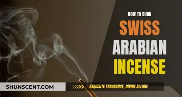 Burning Swiss Arabian Incense: A Step-by-Step Guide
