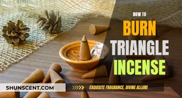 Burning Triangle Incense: A Step-by-Step Guide