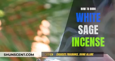 Burning White Sage Incense: A Step-by-Step Guide