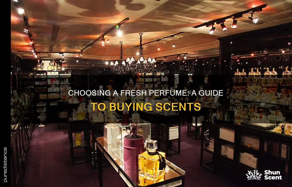 how to buy a fresh bottle of perfume