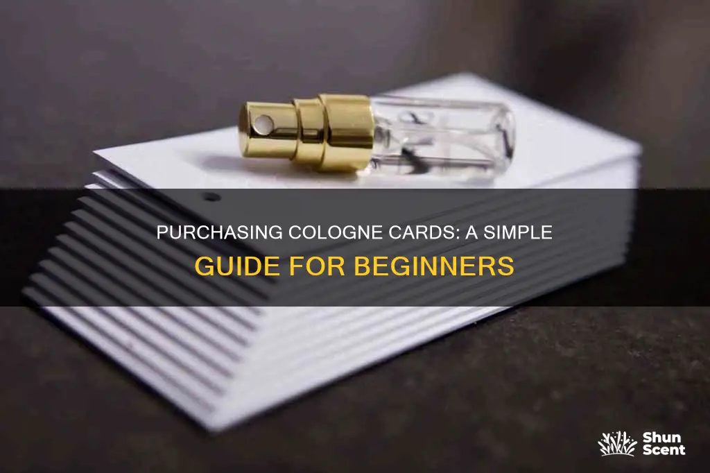 how to buy cologne card