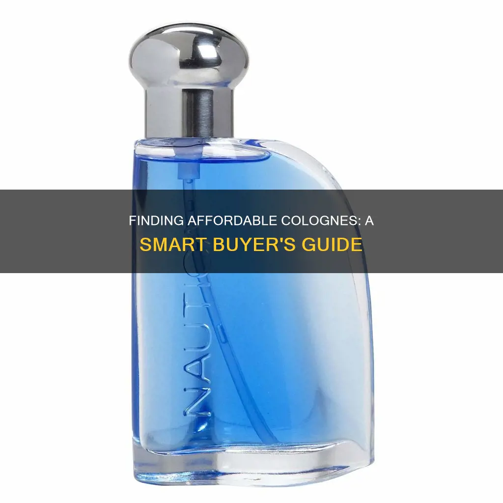 how to buy cologne cheap