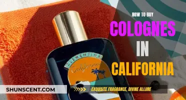 Colognes in California: A Buyer's Guide