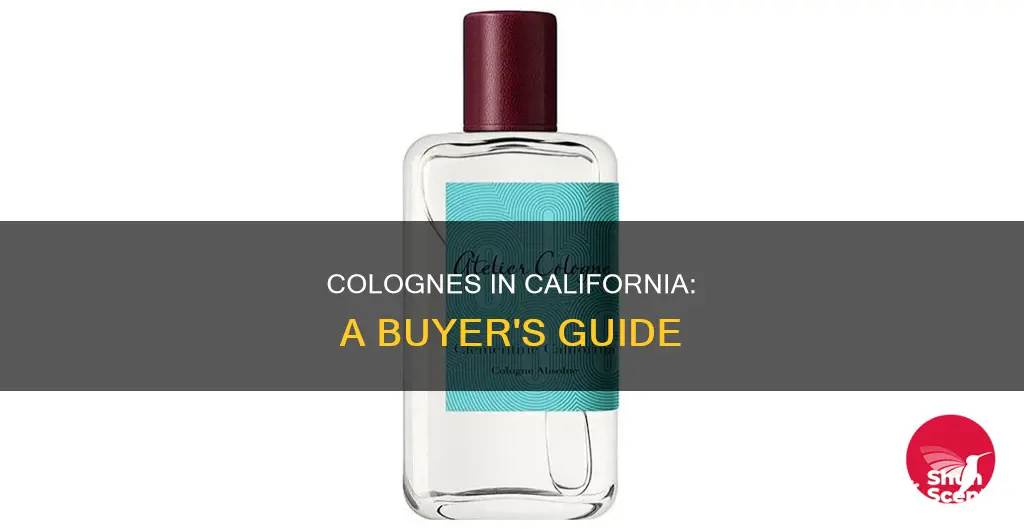 how to buy colognes in california