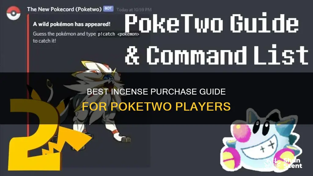 how to buy incense poketwo