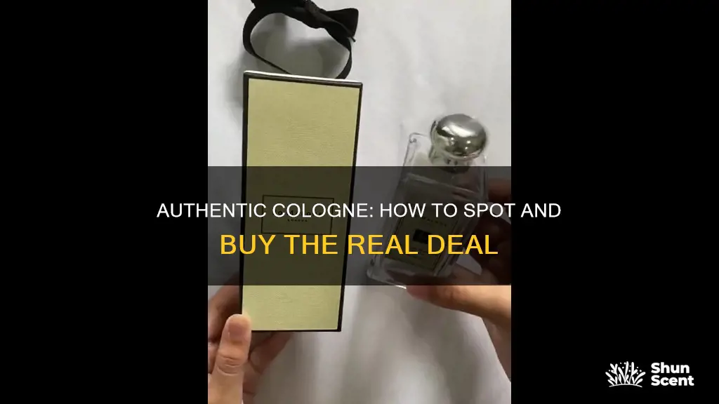 how to buy real cologne