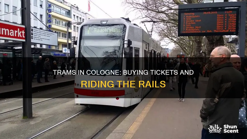 how to buy tram tickets cologne