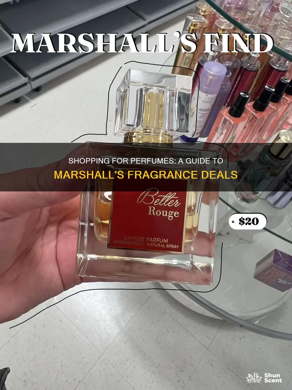 how to buying perfume from marshalls