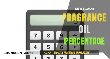 Mastering Fragrance: A Guide to Calculating Oil Concentrations