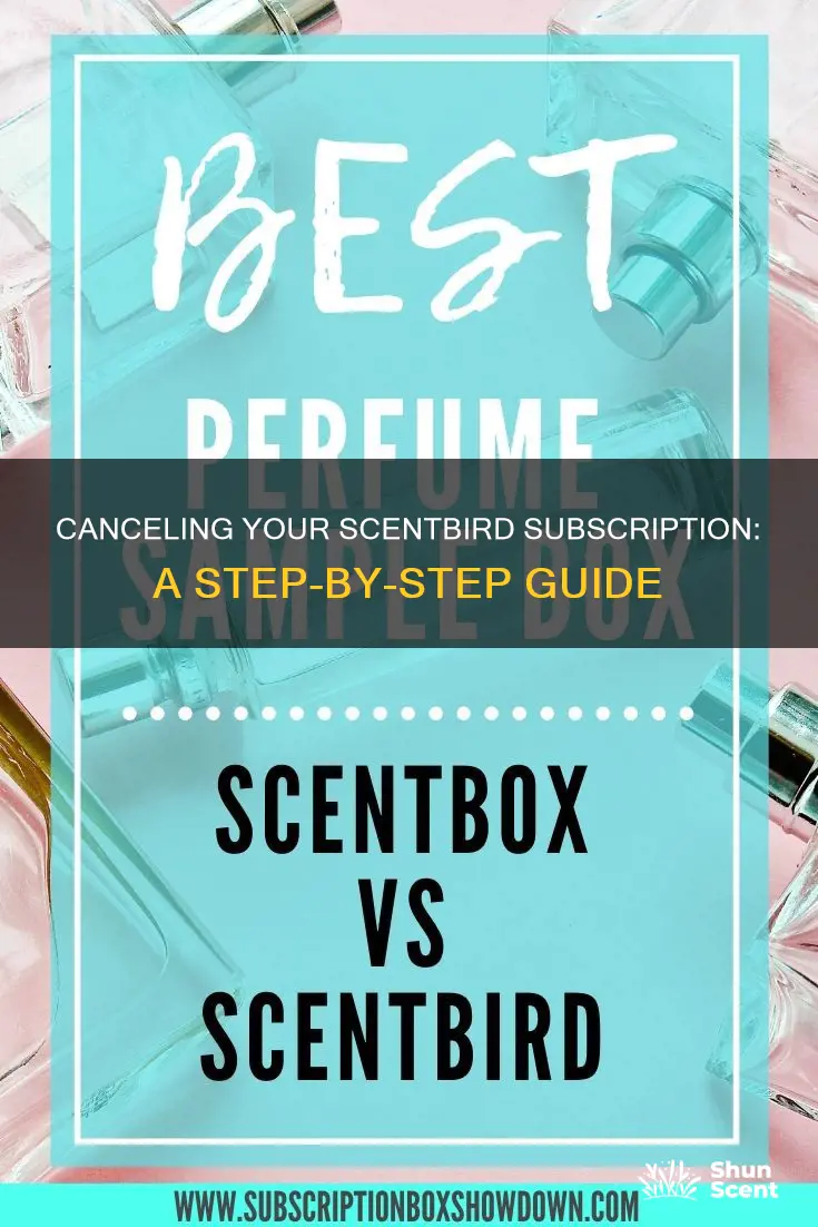how to cancel a scentbird subscription