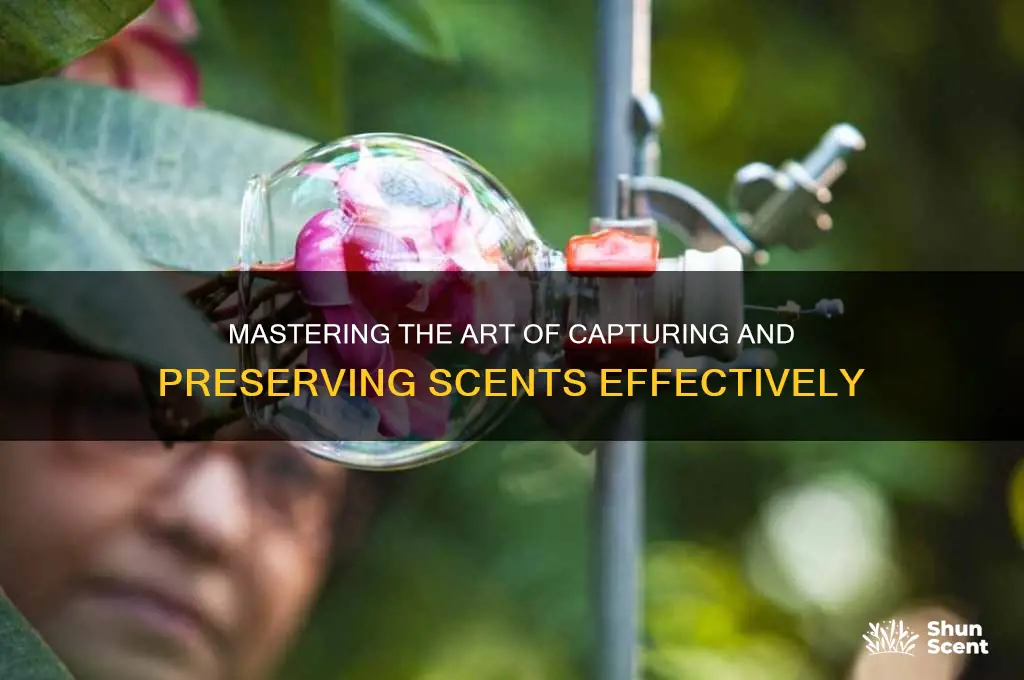 how to capture a scent