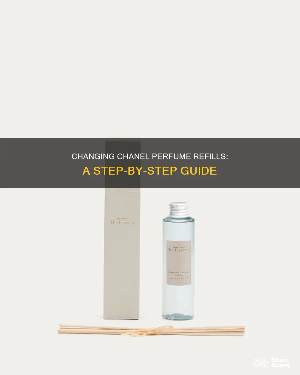 how to change chanel perfume refill
