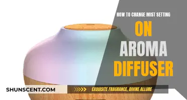 Adjusting Your Aroma Diffuser's Mist: A Step-by-Step Guide