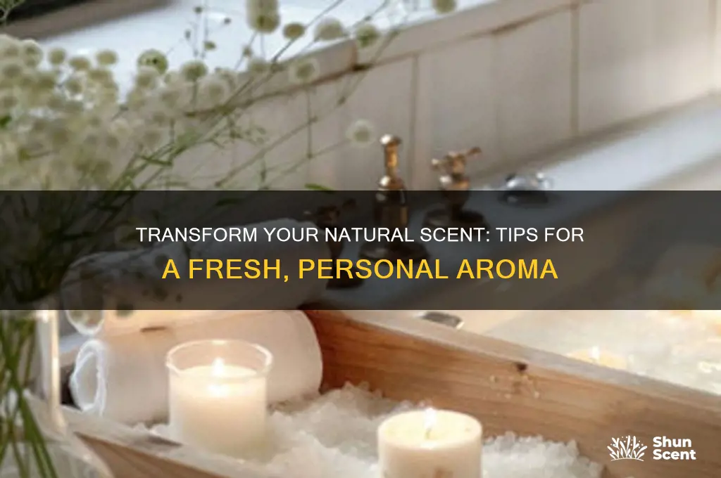 how to change my natural scent