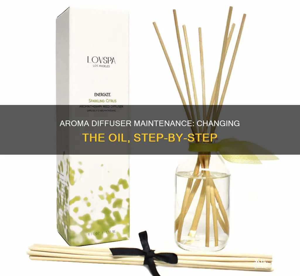 how to change oil in aroma diffuser