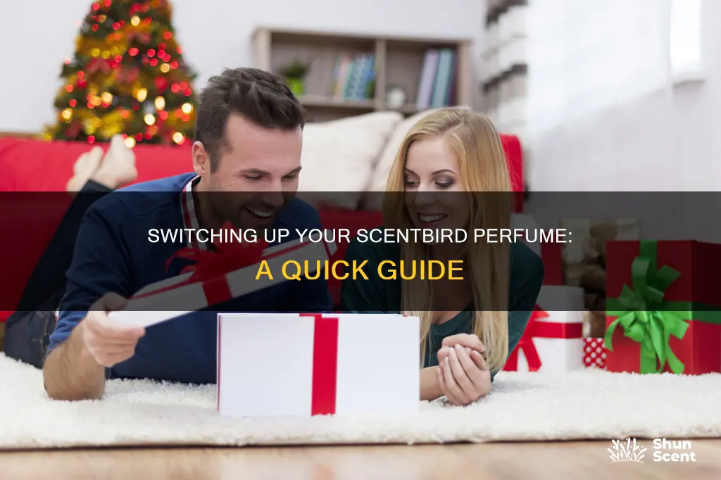 how to change out your scentbird perfume