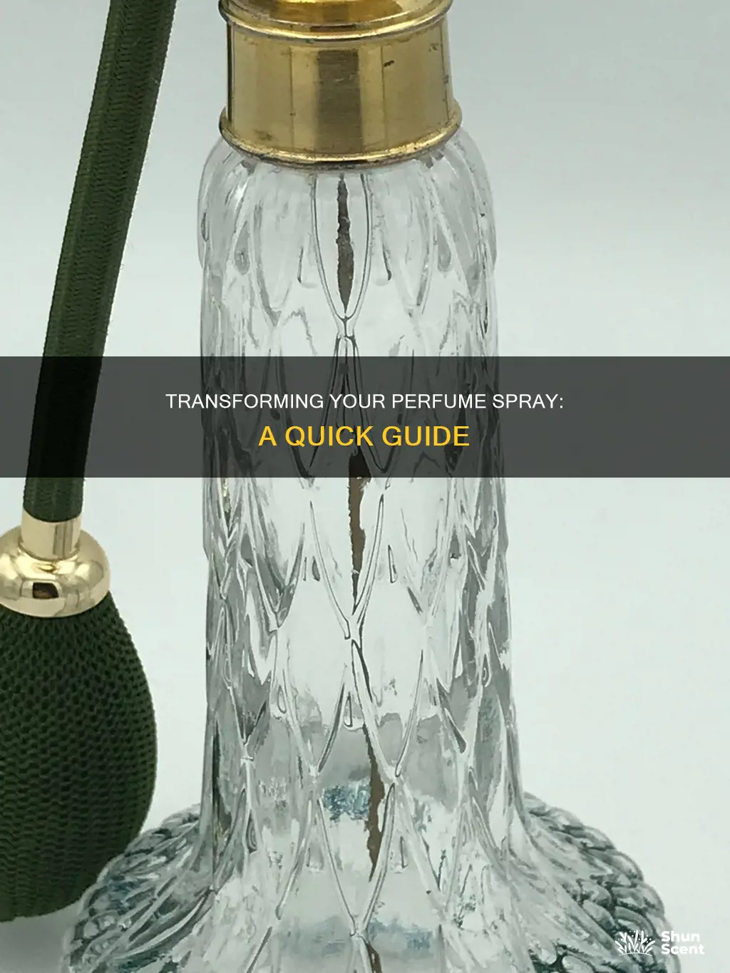 how to change perfume spray