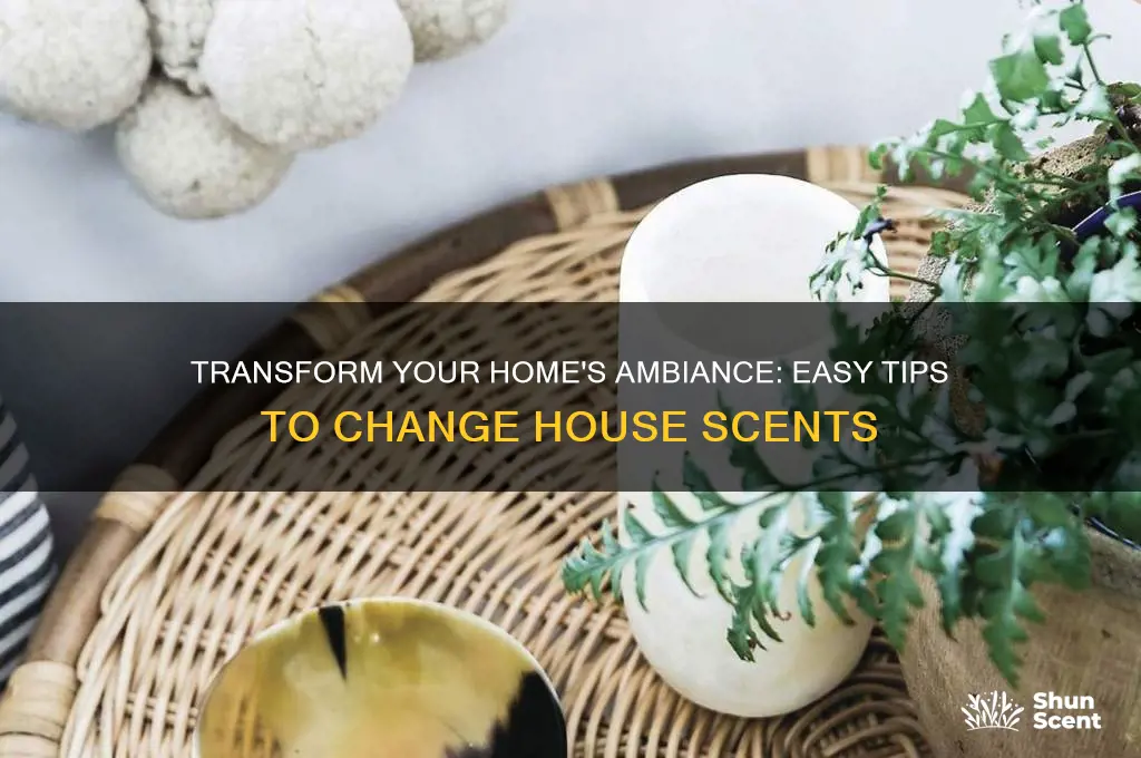 how to change the scent of your house