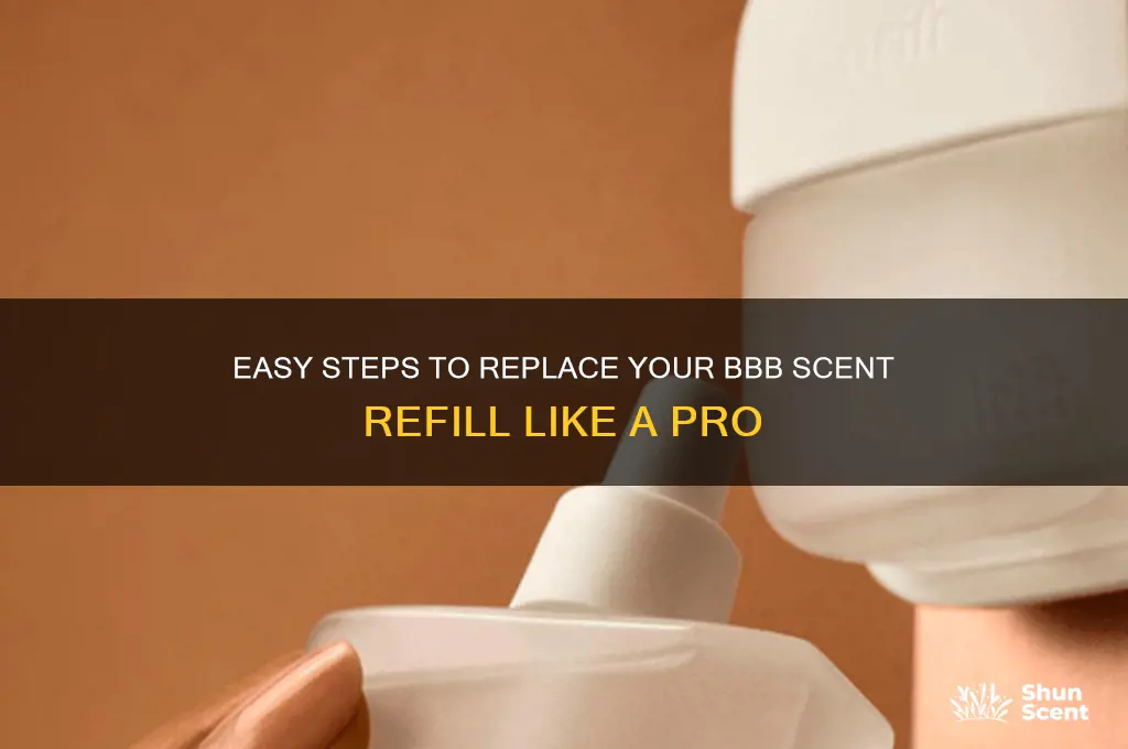 how to change the scent refill in bbb