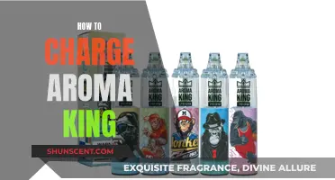 Charging the Aroma King: A Step-by-Step Guide