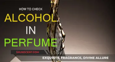 Alcohol in Perfume: Quick and Easy Test
