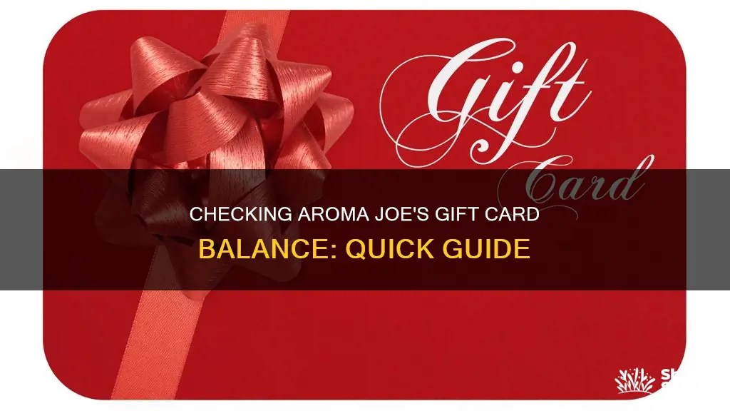 how to check aroma joe