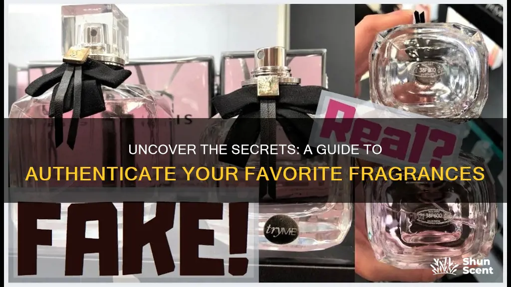 how to check authenticity of fragrance