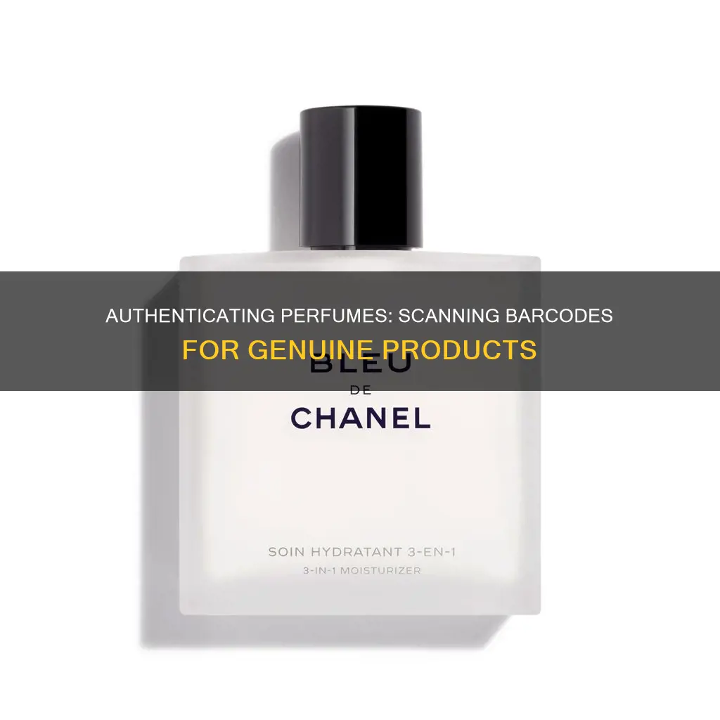 how to check authenticity of perfume using barcode