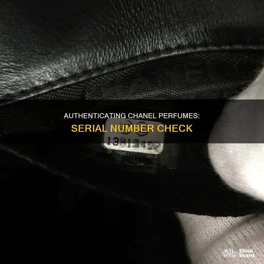 how to check chanel perfume serial number