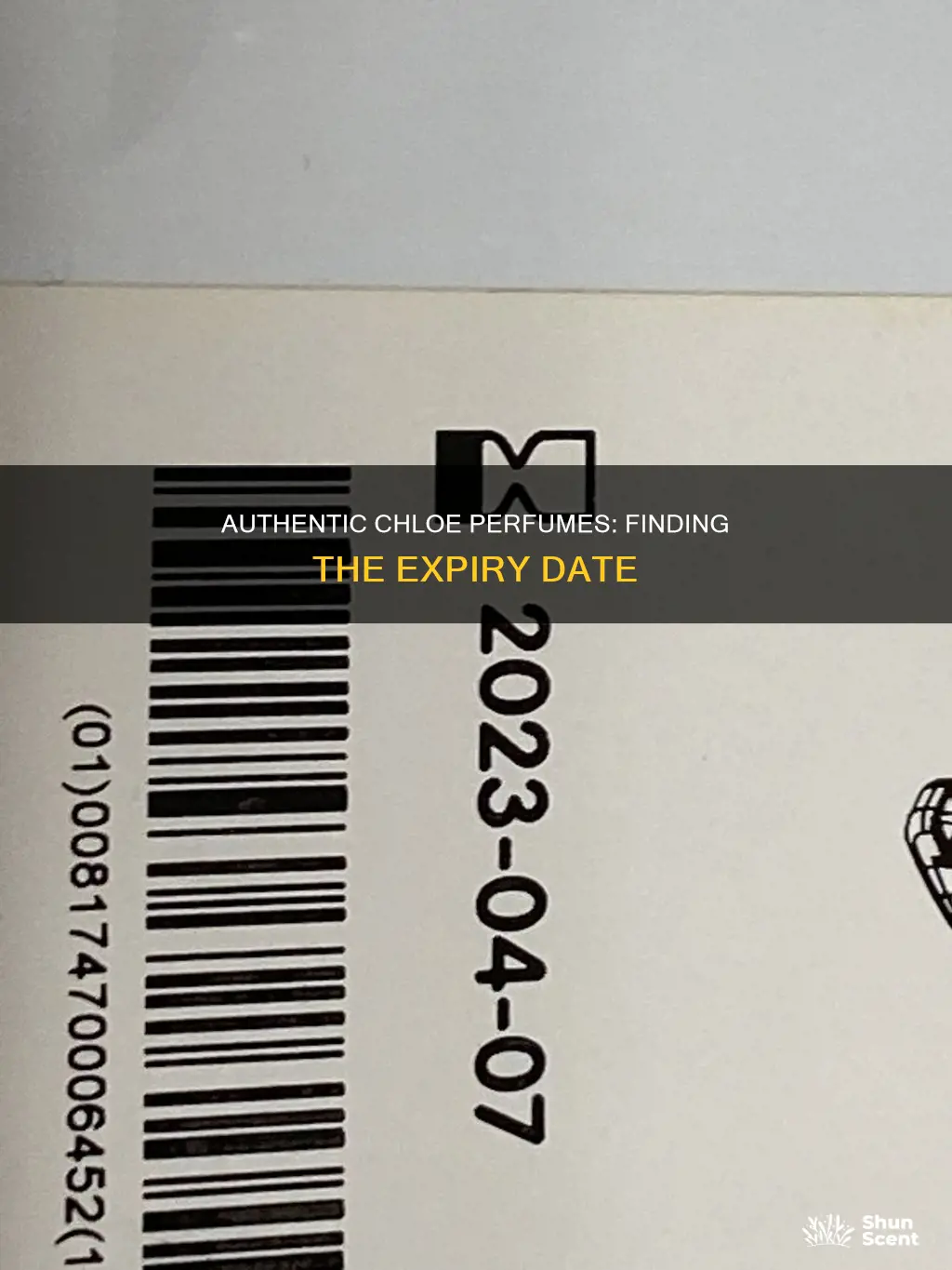 how to check chloe perfume expiry date