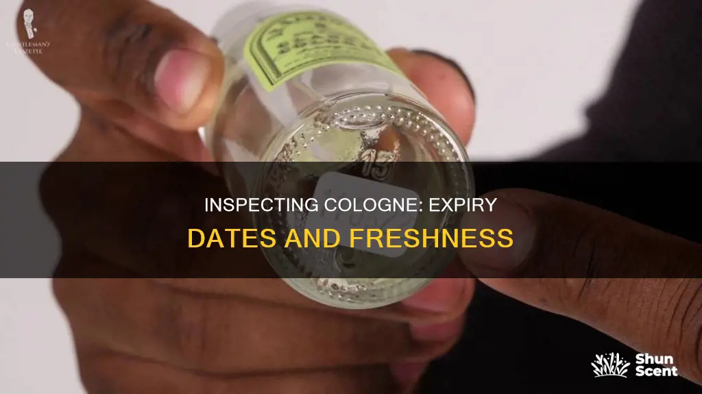 how to check exp date on cologne