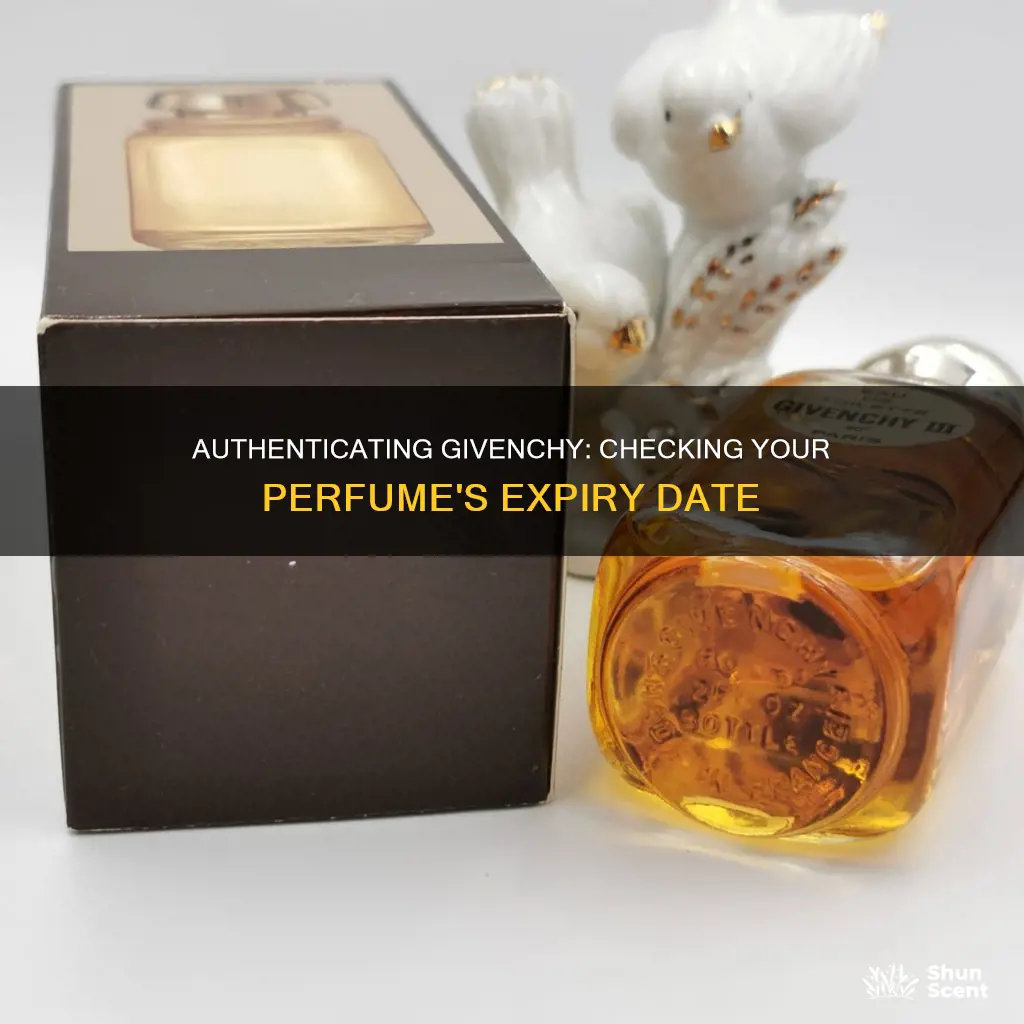 how to check givenchy perfume expiry date