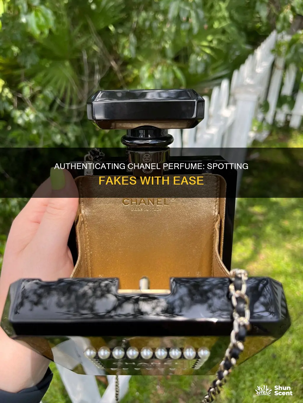 how to check if chanel perfume is authentic