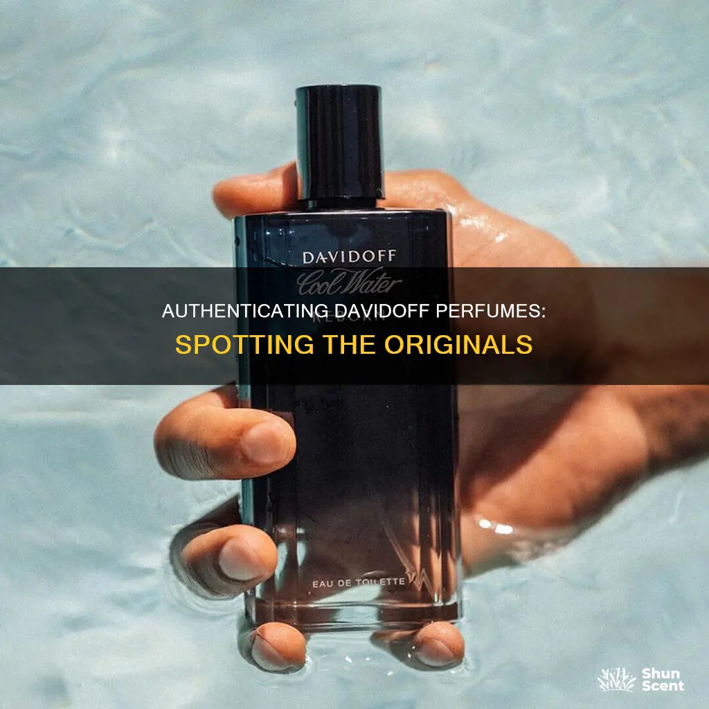 how to check if davidoff perfume is original