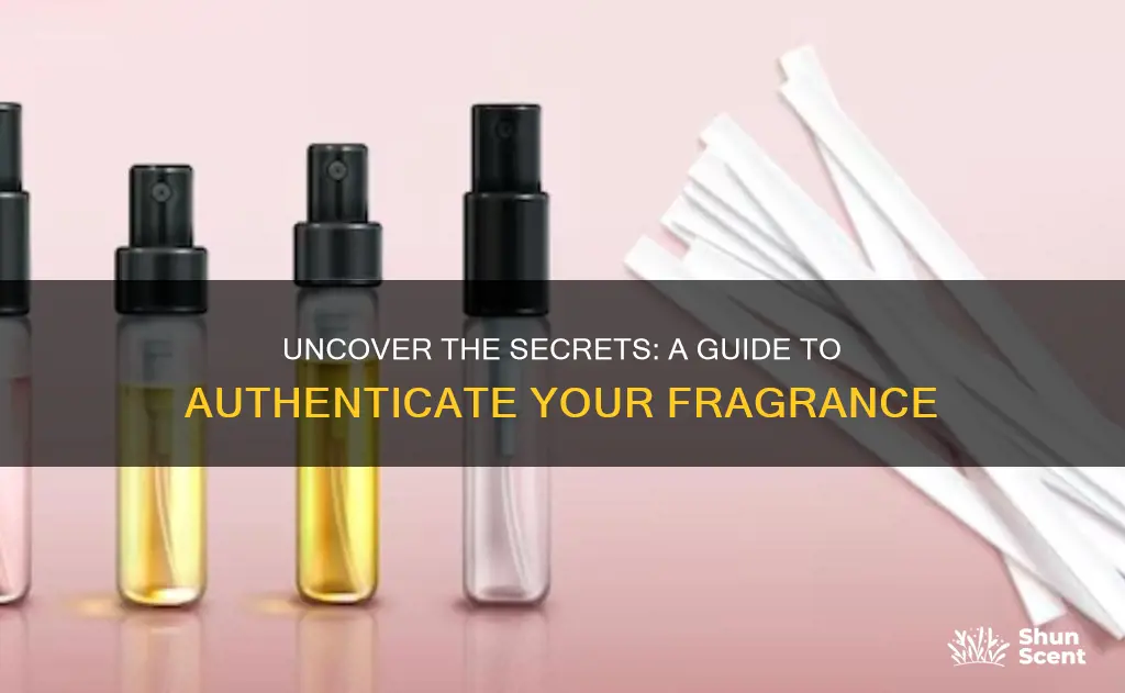 how to check if my fragrance is original