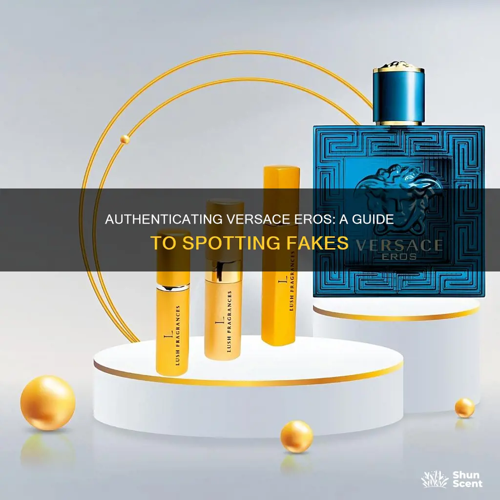 how to check original versace eros perfume