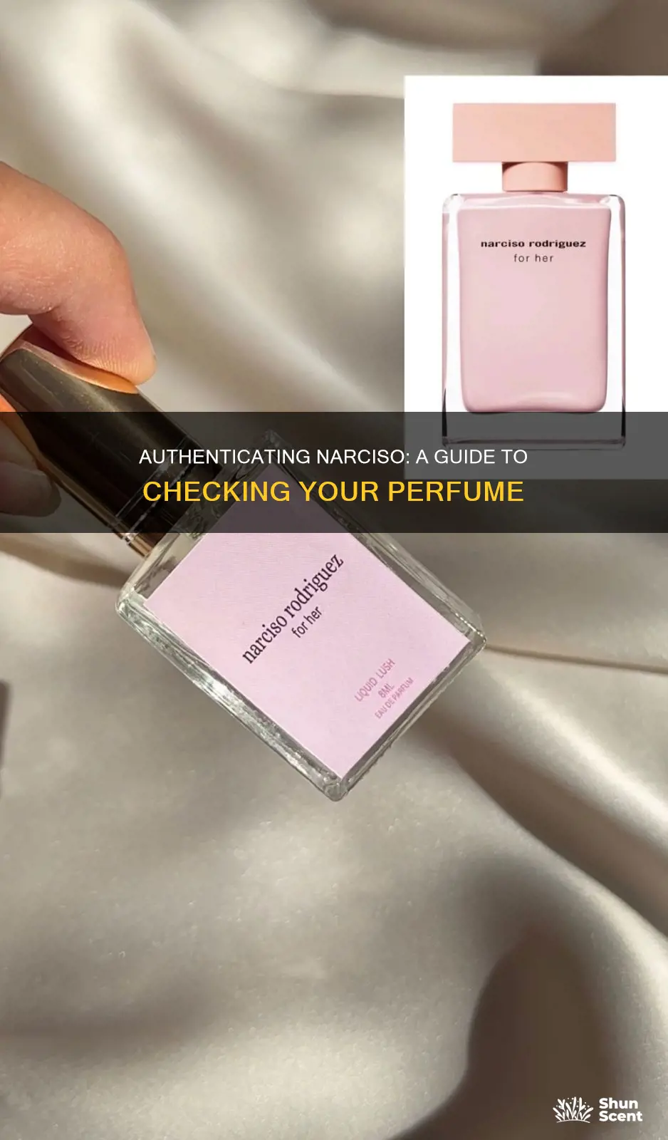 how to check perfume narciso